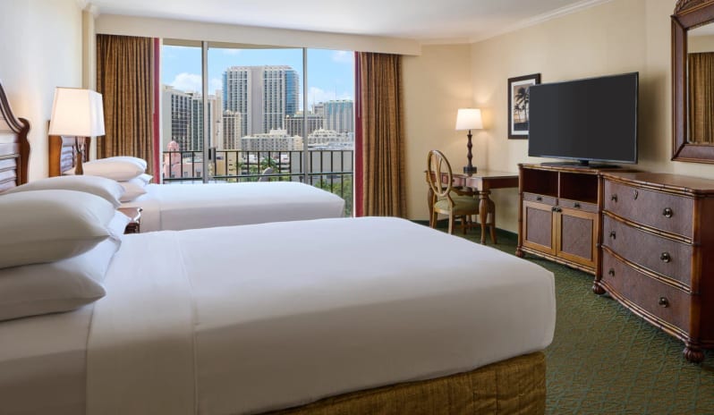 City View Twin Bed Room
